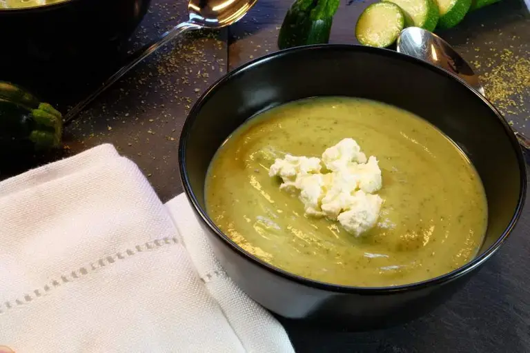 Soupe de courgettes Thermomix