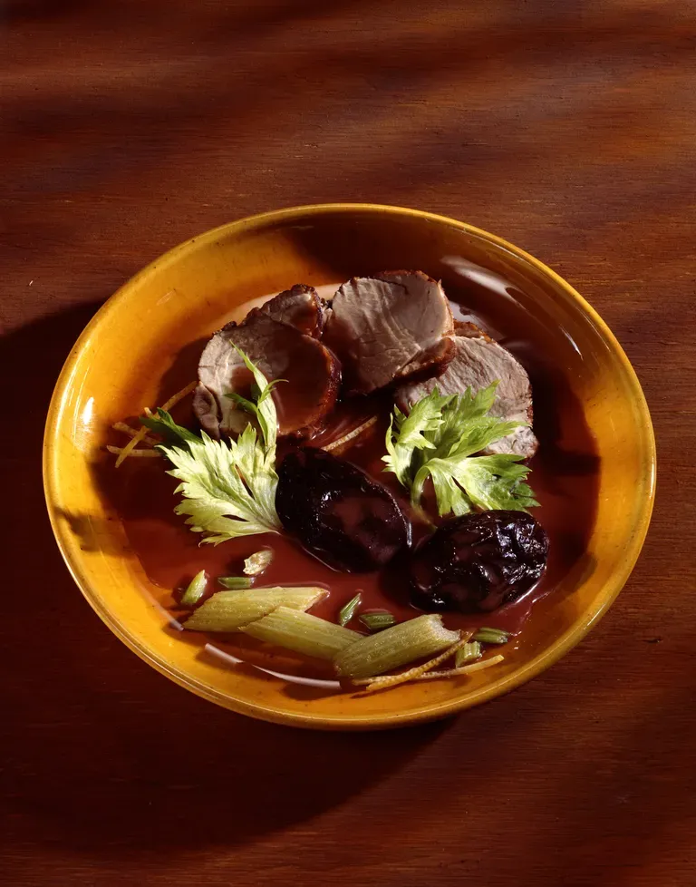 Filet mignon aux pruneaux