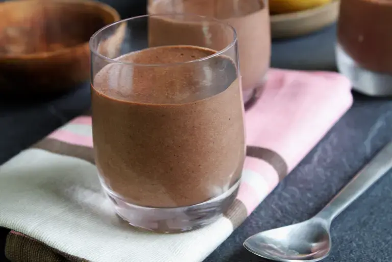 Mousse au chocolat noir bio
