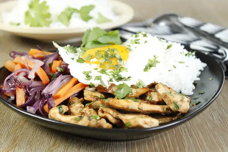 Bibimbap de poulet
