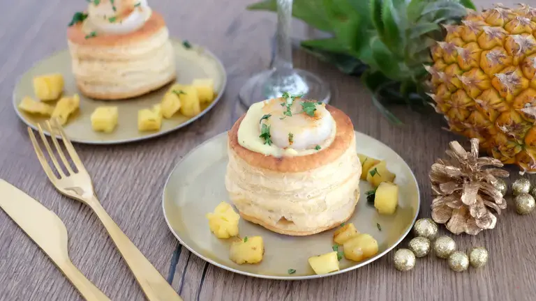 Bouchées à la reine aux noix de Saint Jacques