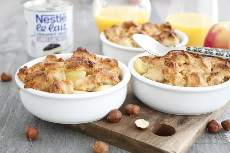 crumble pommes sans lactose