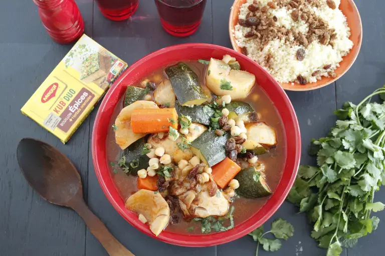 Couscous de poulet aux épices Cookeo