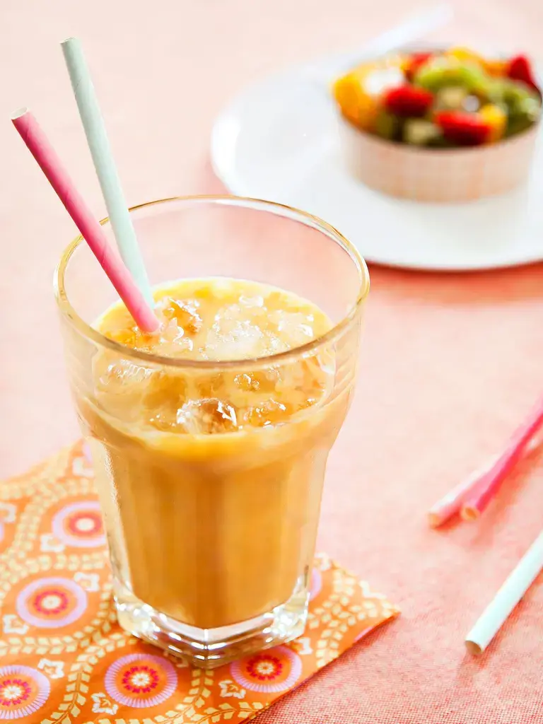 Smoothie RICORE au lait mangue fleur d'oranger