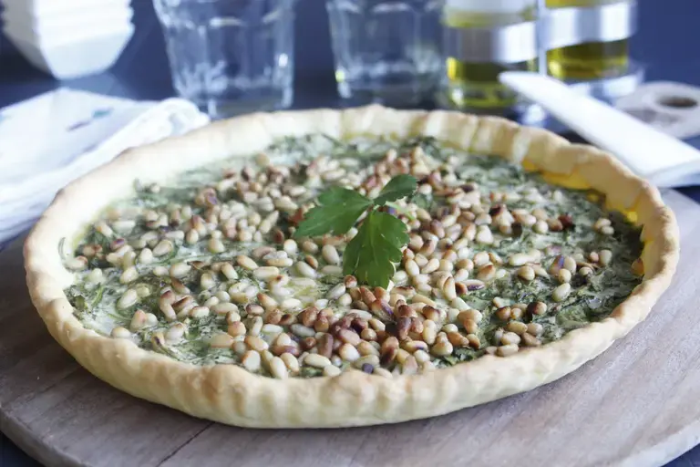 Tarte ricotta épinards