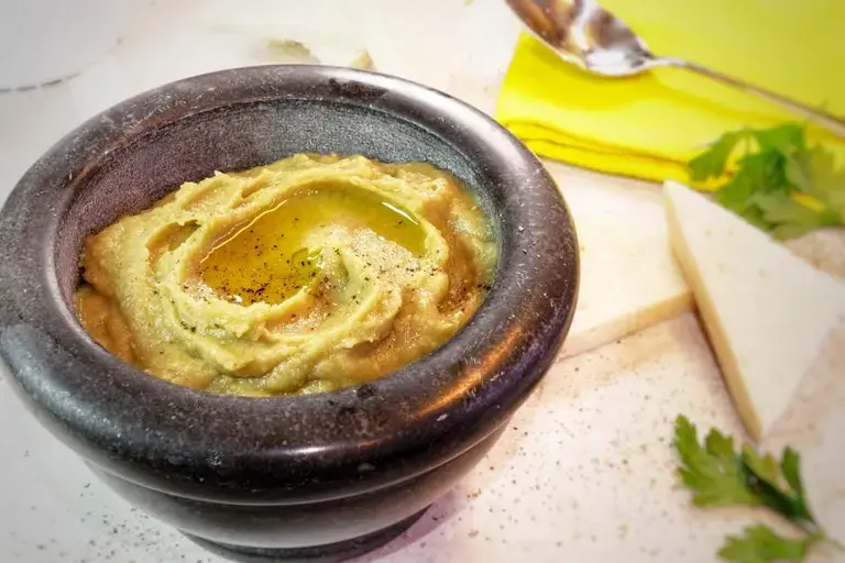 Houmous d'aubergines pas cher