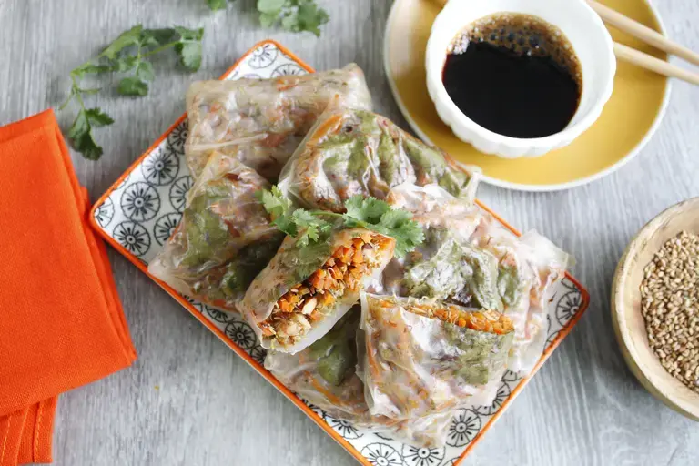 Raviolis croustillants au crabe