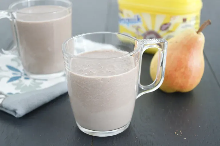 Chocolat chaud à la poire
