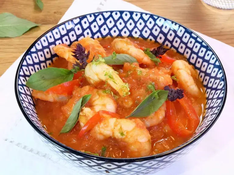 Thai crevettes