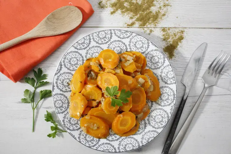 Carottes à l'ail et au cumin Cookeo
