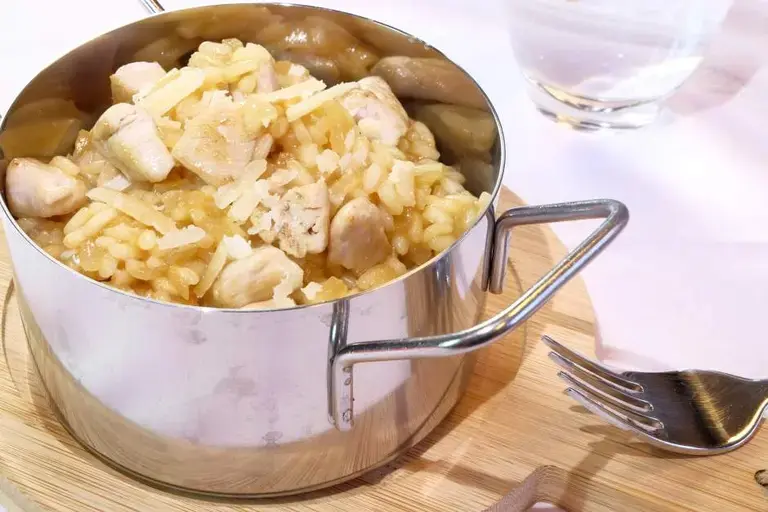 Risotto au poulet 1 personne