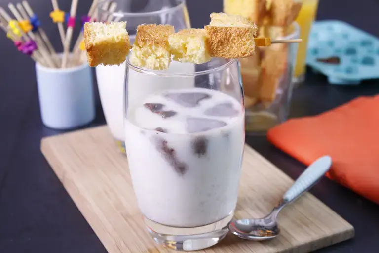 Lait glacé, glaçons poire NESQUIK