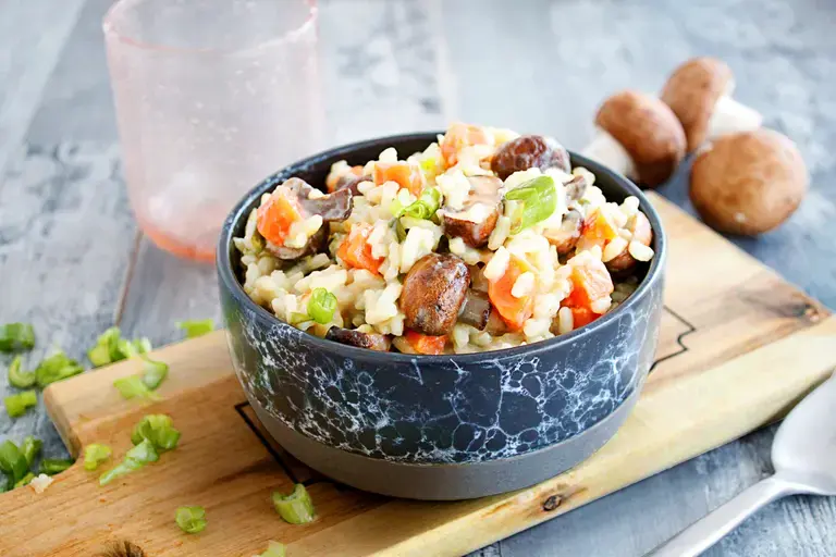 Risotto de légumes vegan