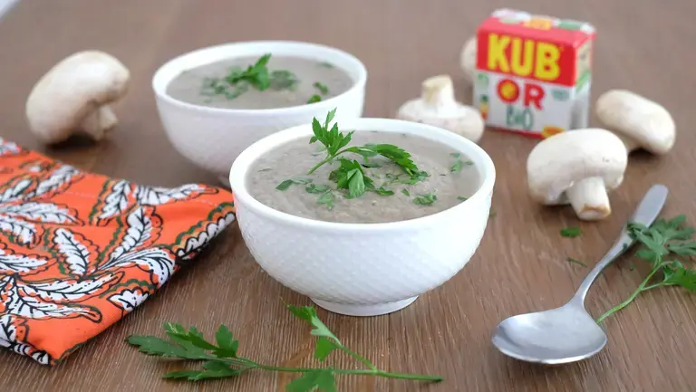 Crème de champignons