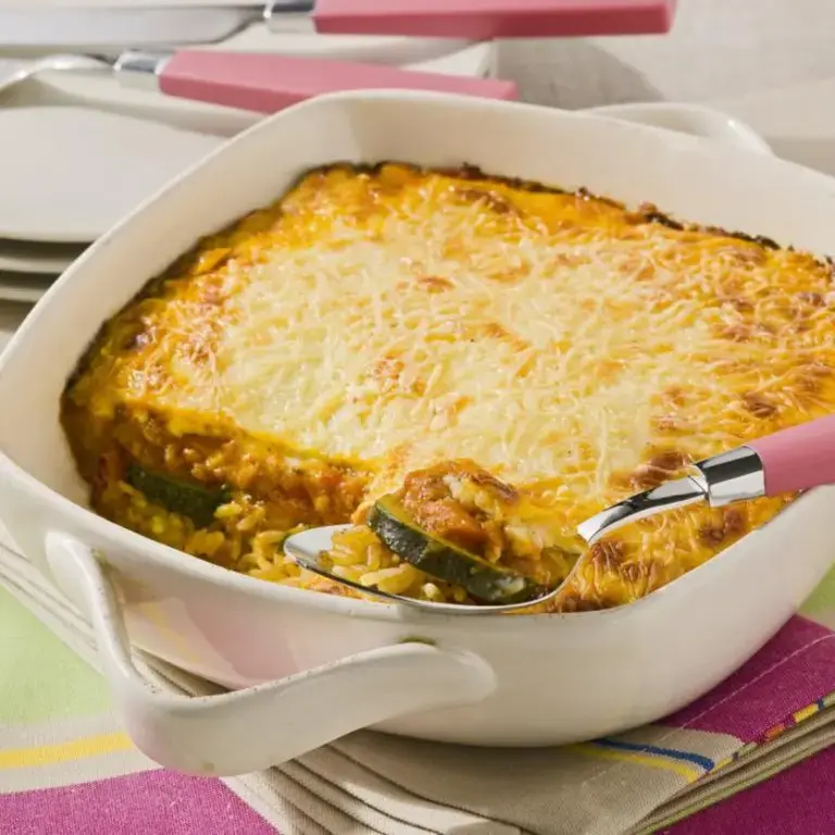 Gratin de courgettes à la bolognaise