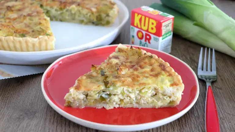 Quiche aux poireaux
