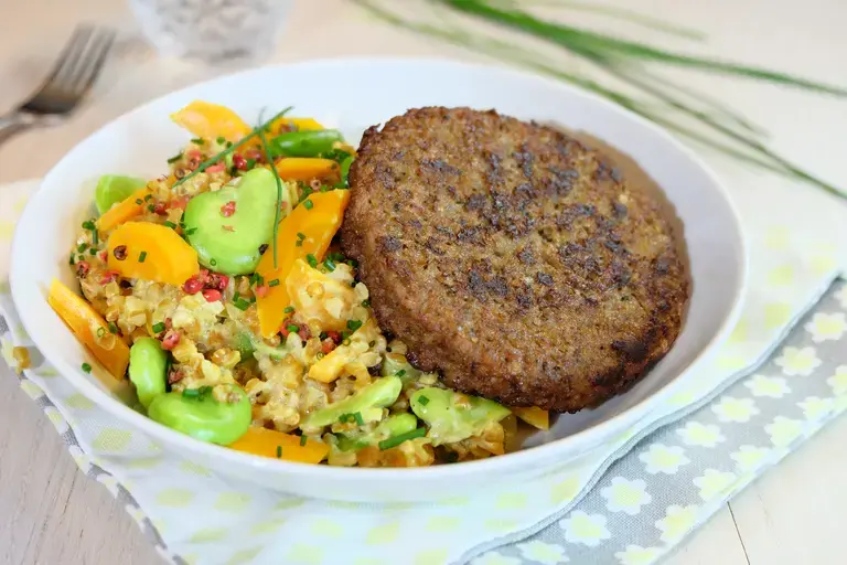 Risotto aux légumes et le Gourmand