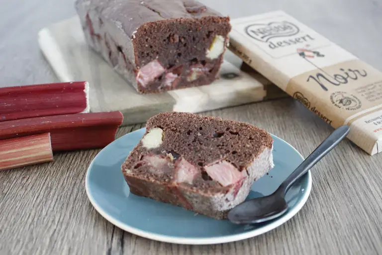 cake rhubarbe