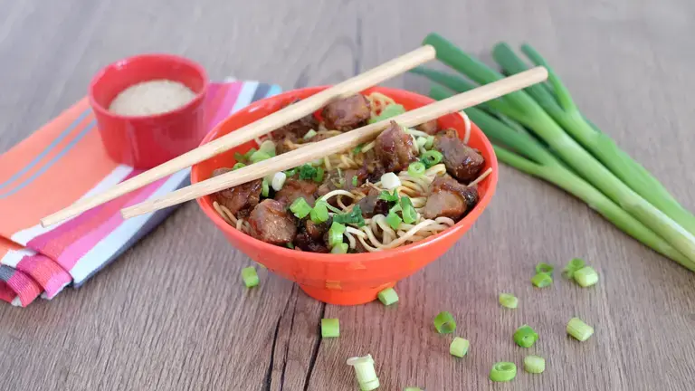 Sauté de porc au caramel