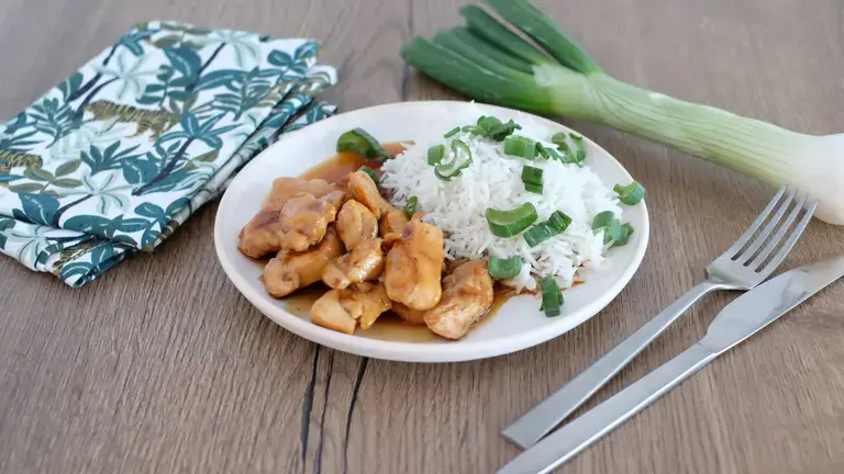 Poulet gingembre et miel