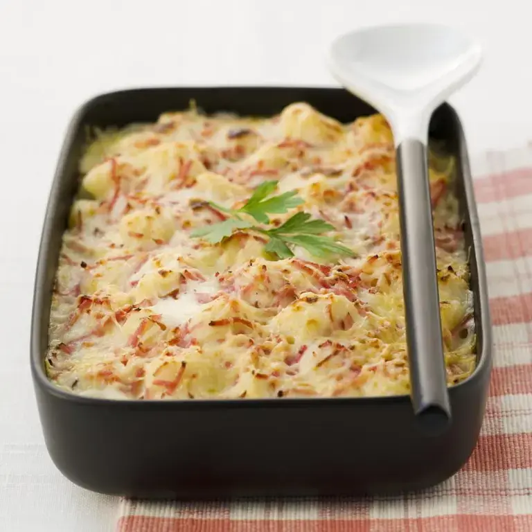 Gratin dauphinois au fromage