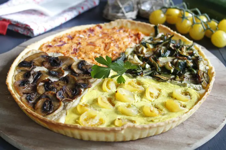 Quiche 4 saisons