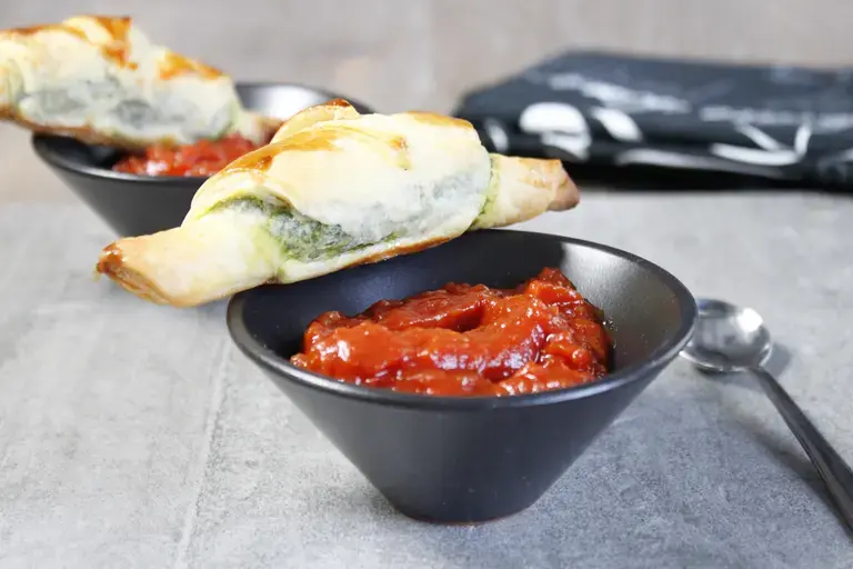 Feuilletés épinards ricotta