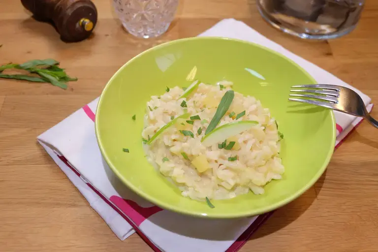 Risotto sucré salé