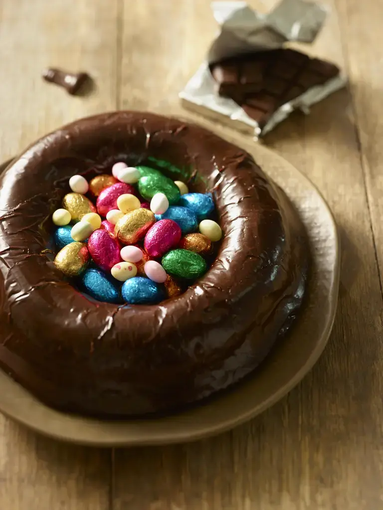 Gâteau nid de pâques