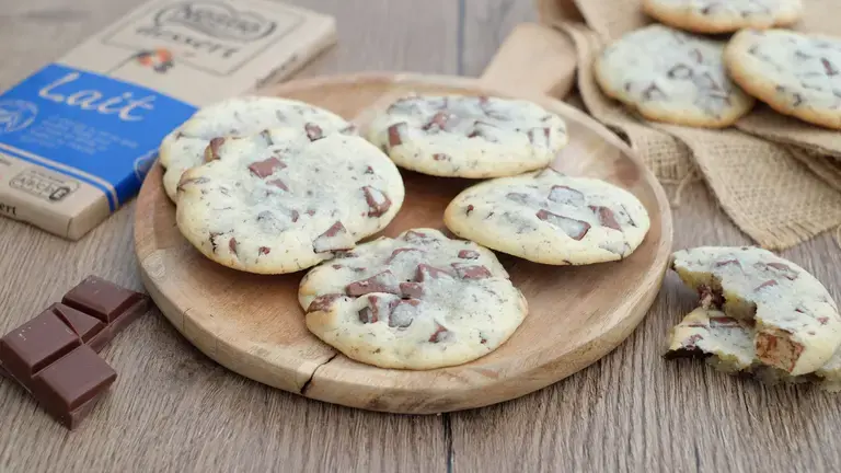 Cookies au chocolat au lait
