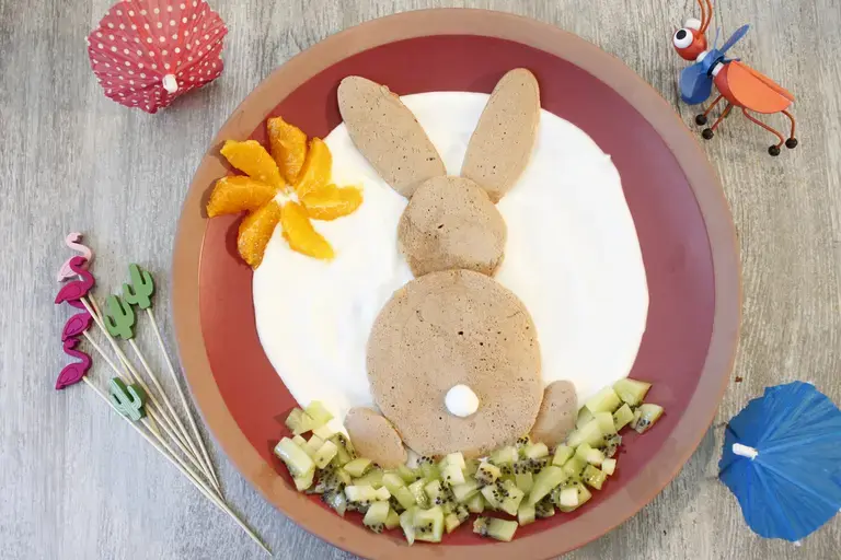 Pancakes lapin Nesquik