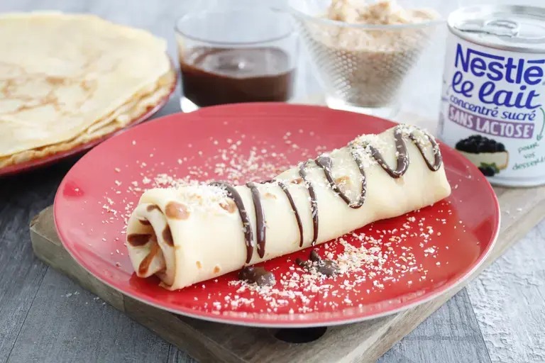 crepes sans lactose