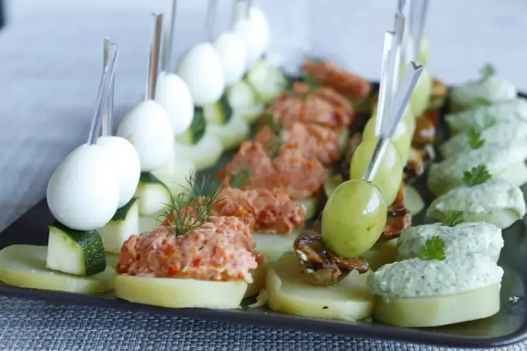 Pommes de terre en toasts en 4 déclinaisons