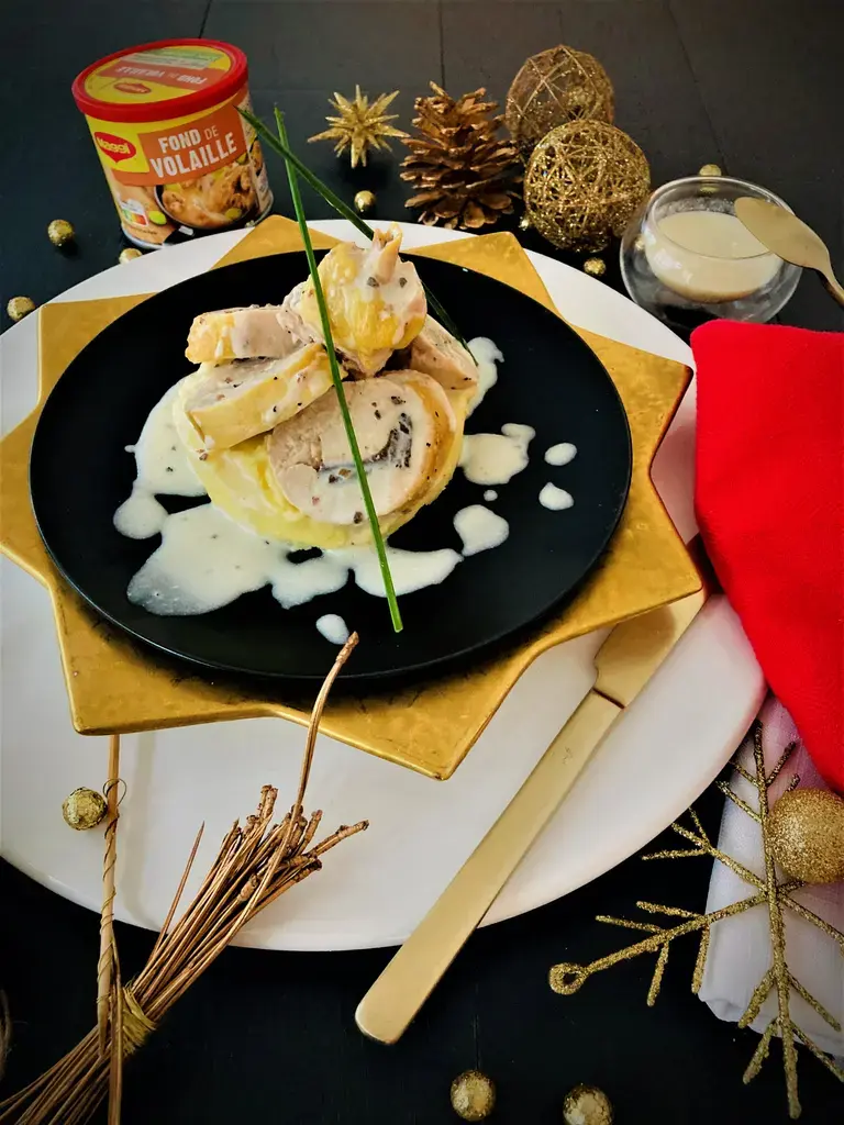 Suprêmes de volaille à la truffe