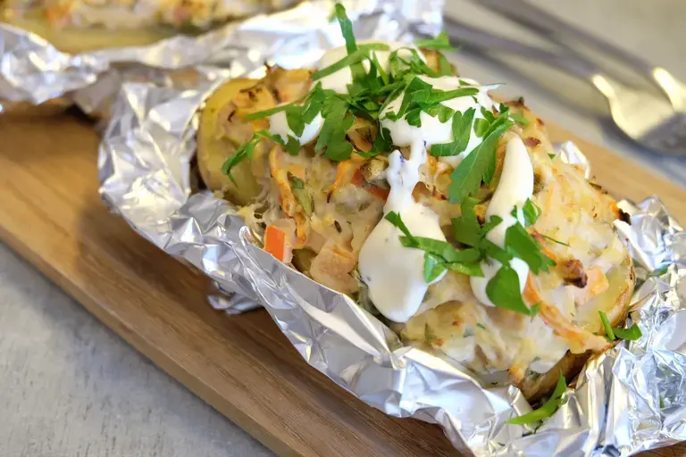 Kumpir maison, pommes de terre farcies