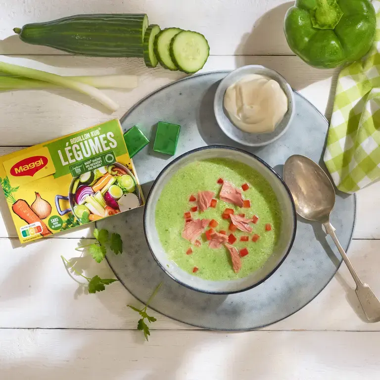 Gaspacho Poivron concombre