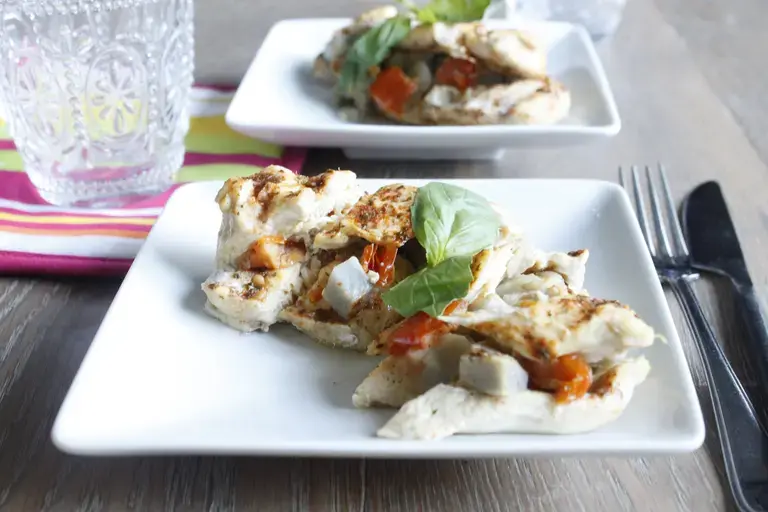 Escalopes de poulet farcies à l'artichaut Cookeo