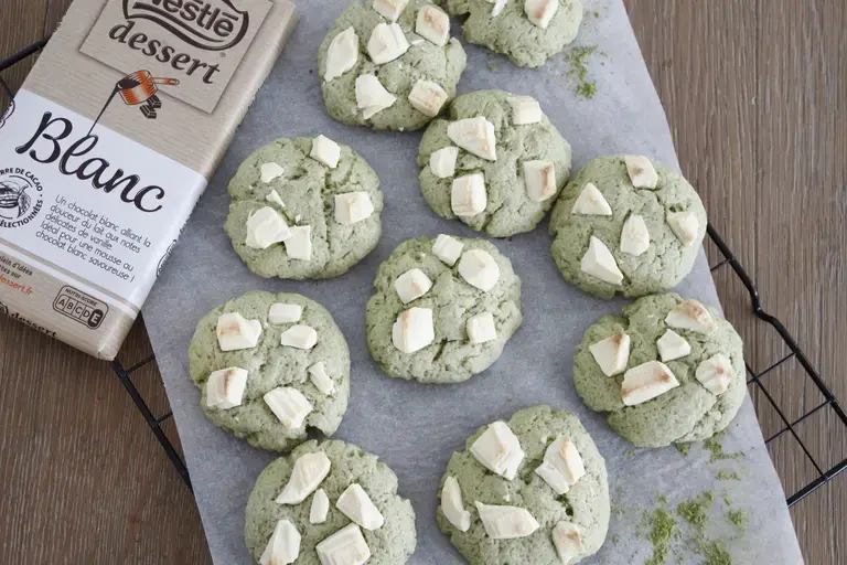 Cookies thé matcha