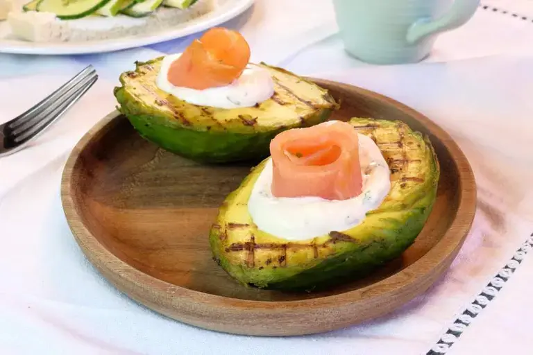 Avocat grillé