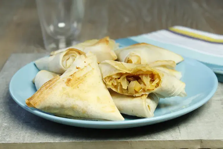 Samossas oignons pomme