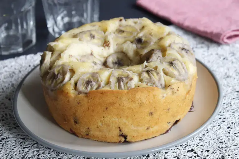 Gâteau chocolat banane Cookéo