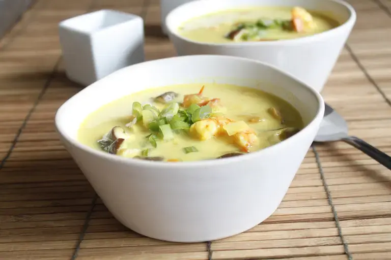 Soupe de crevettes à la thailandaise