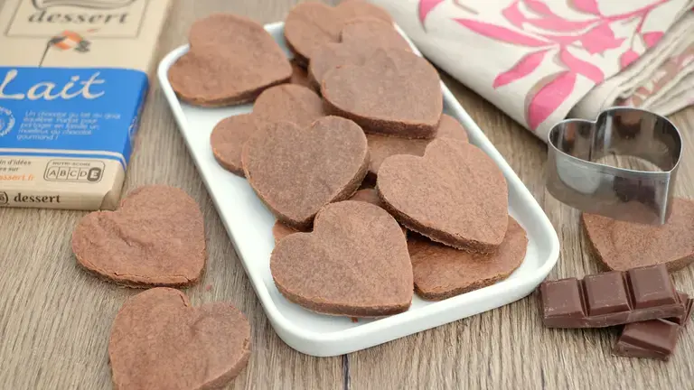 Biscuits moelleux au chocolat au lait
