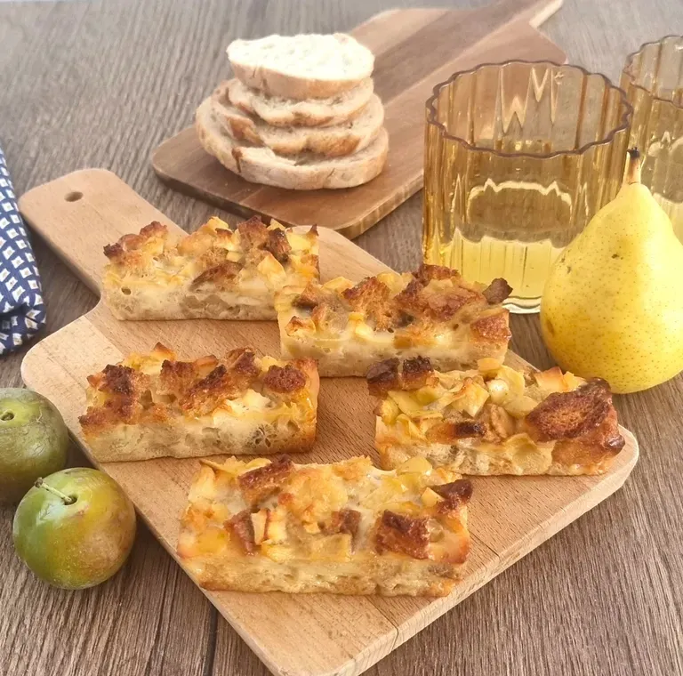 Pudding prunes poire