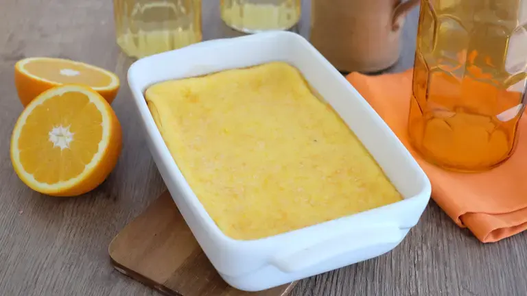 Flan à l'orange