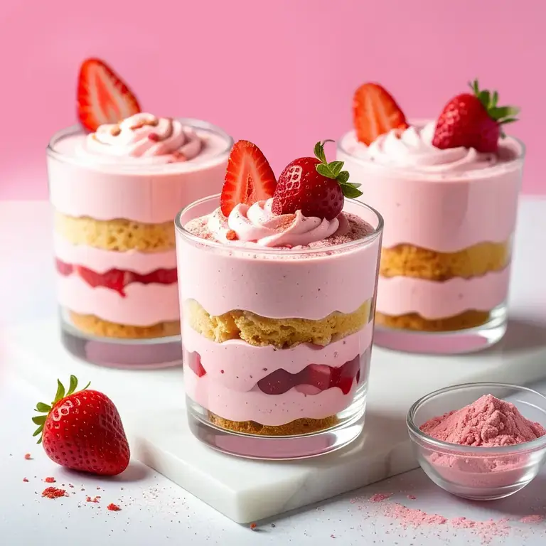 Recette tiramisu Nesquik Fraise