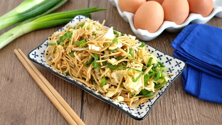 Nouilles sautées canard