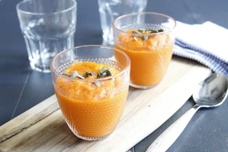 Velouté glacé de carottes