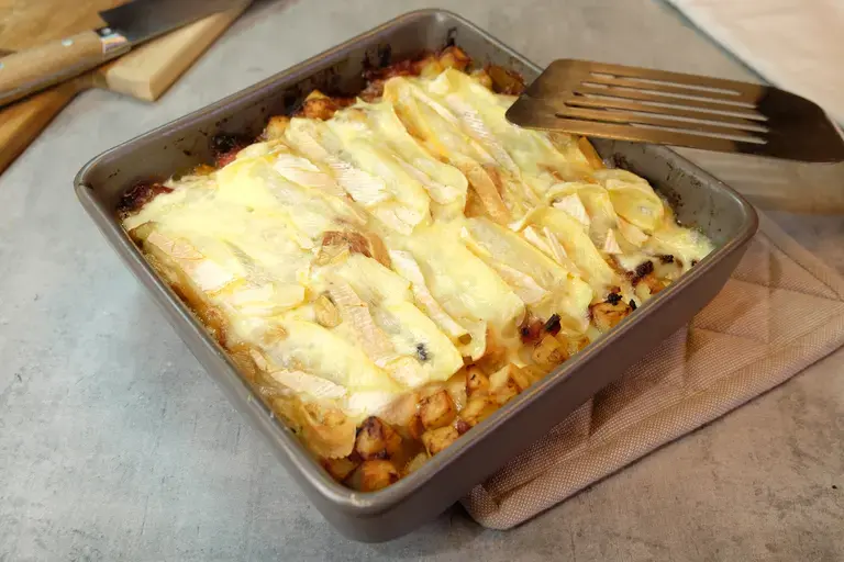 Tartiflette sans vaisselle