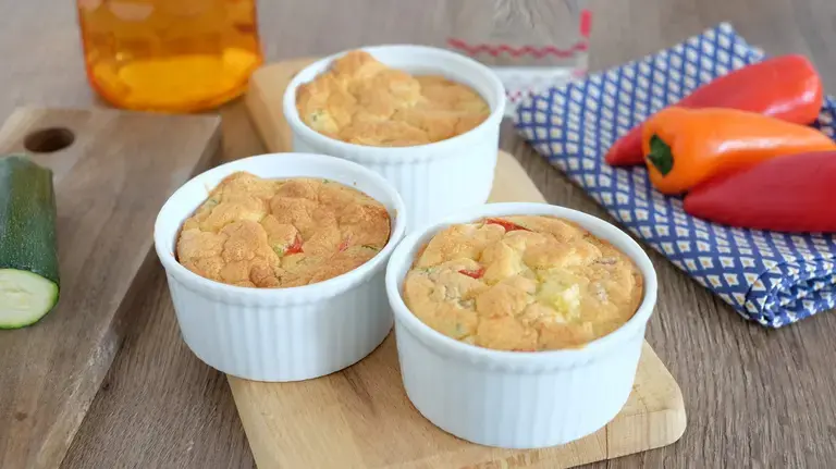 Petits soufflés aux légumes